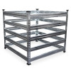 Kompostownik stalowy ogrodowy 120x120cm