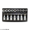 Nasadki torx, bit, imbus 16 elementów - 1 sztuka