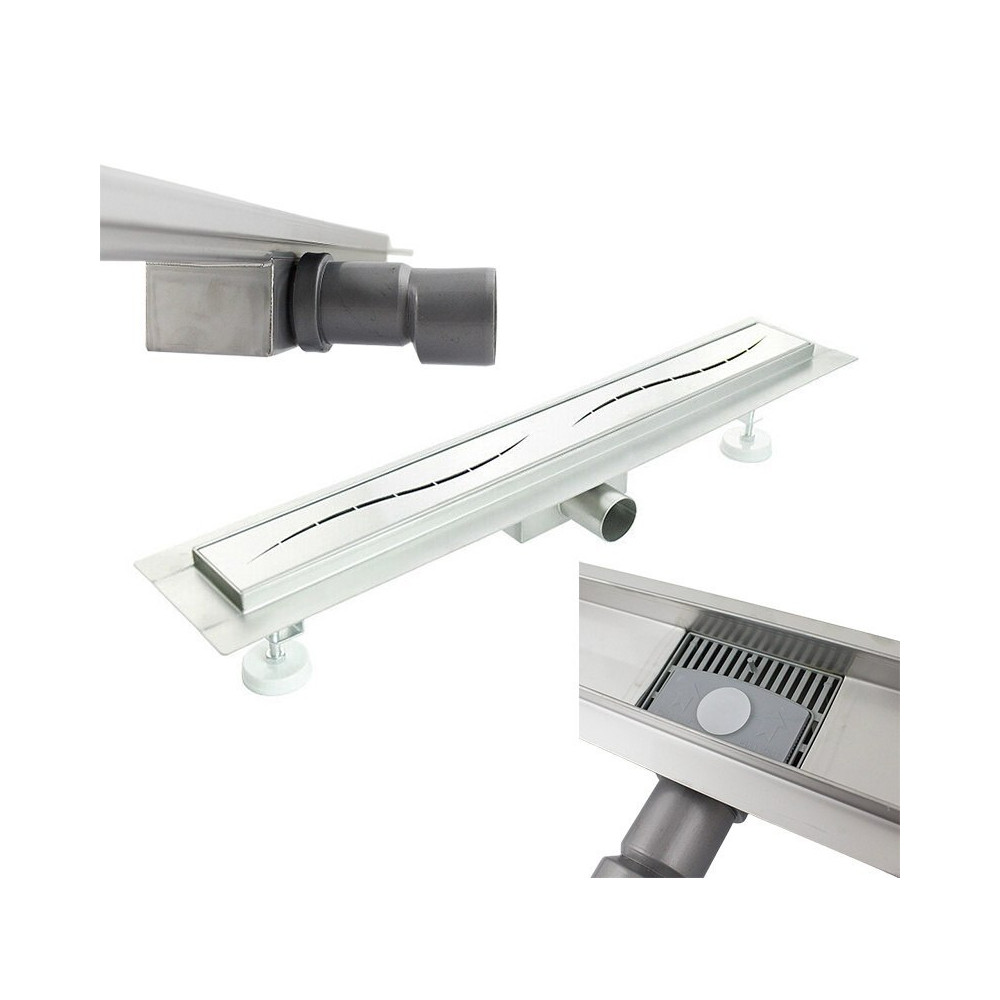 Odpływ liniowy Streifen z syfonem 110cm