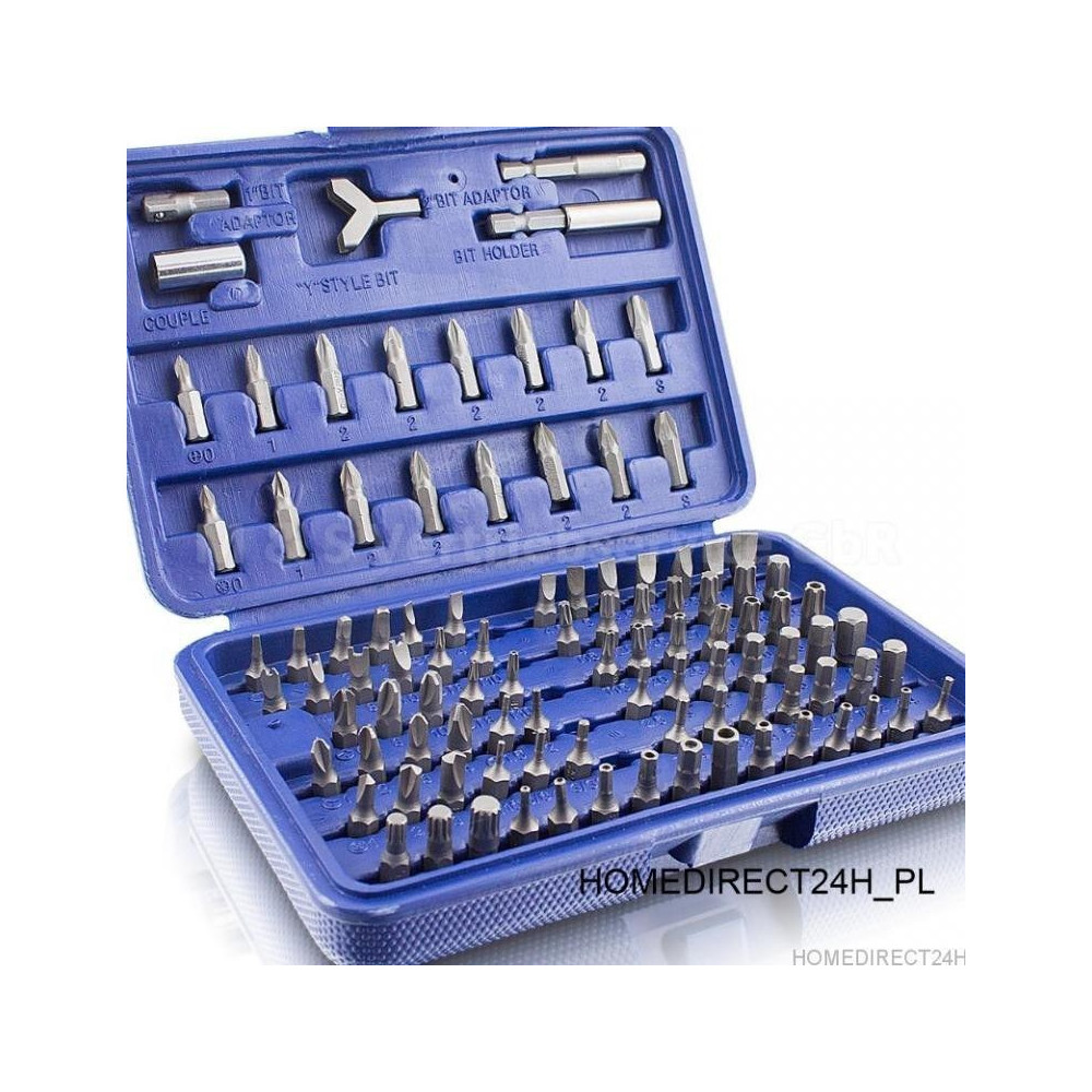 Zestaw bitów bity końcówki wkrętakowe torx 100szt