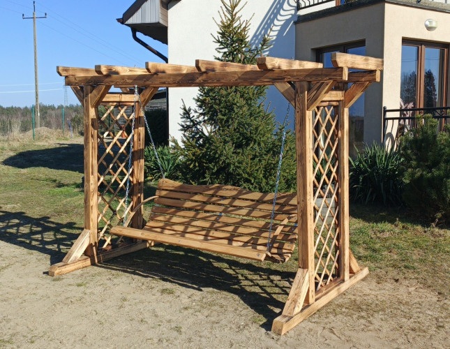 Drewniana huśtawka bujawka producent - NA – DA