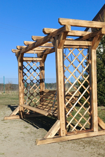 Drewniana huśtawka bujawka producent - NA – DA
