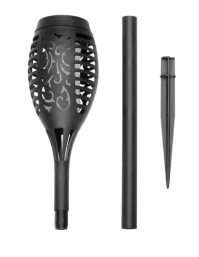 Lampa ogrodowa solarna - pochodnia zest.4 szt.
