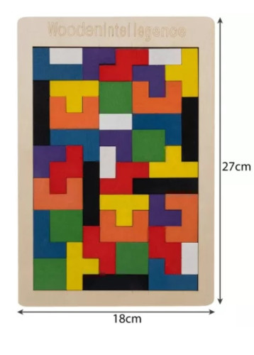 Układanka drewniana- puzzle/ Kruzzel
