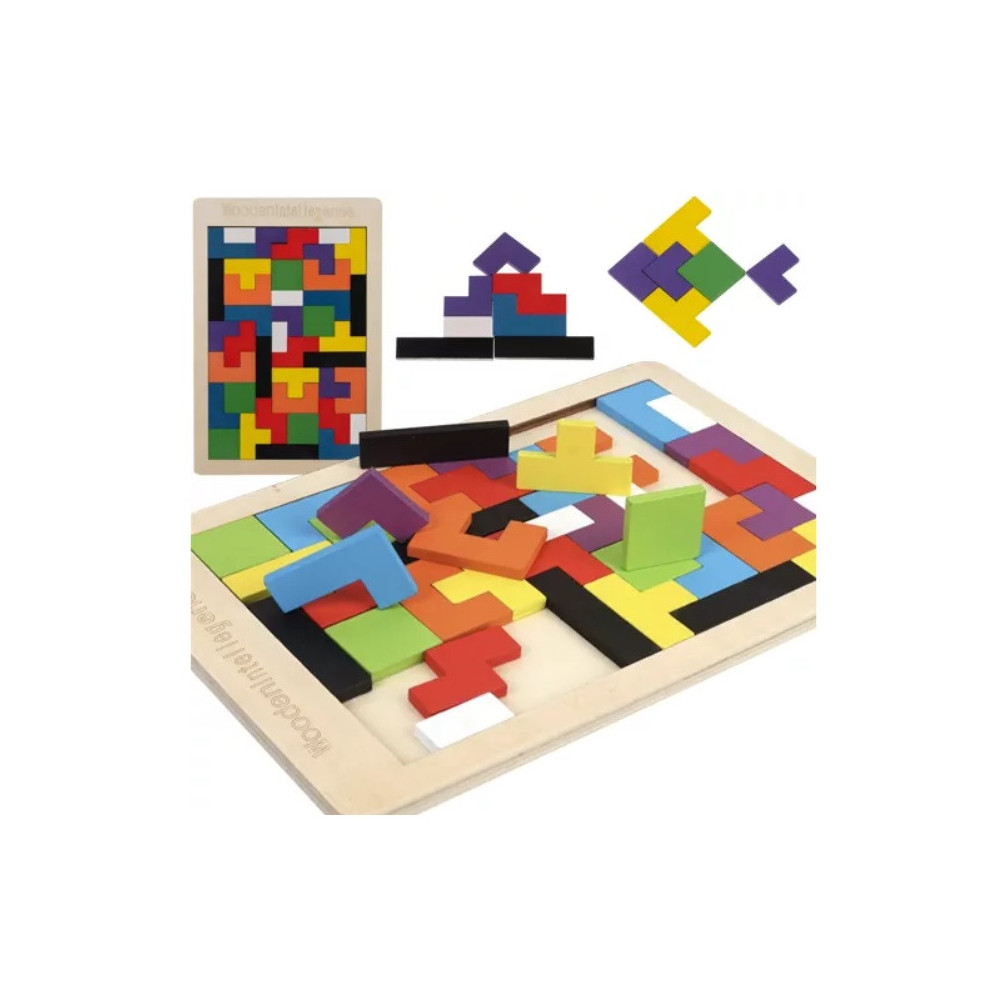 Układanka drewniana- puzzle/ Kruzzel