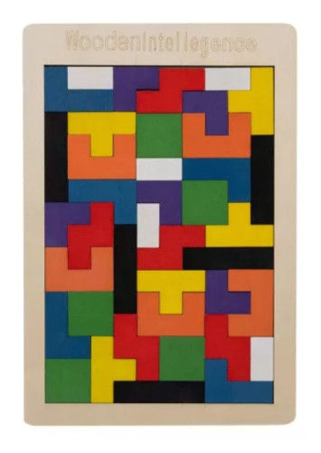 Układanka drewniana- puzzle/ Kruzzel