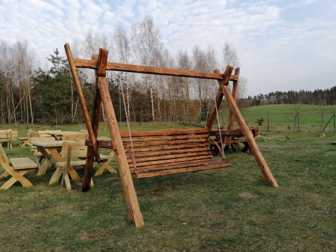 Huśtawka bujawka ogrodowa