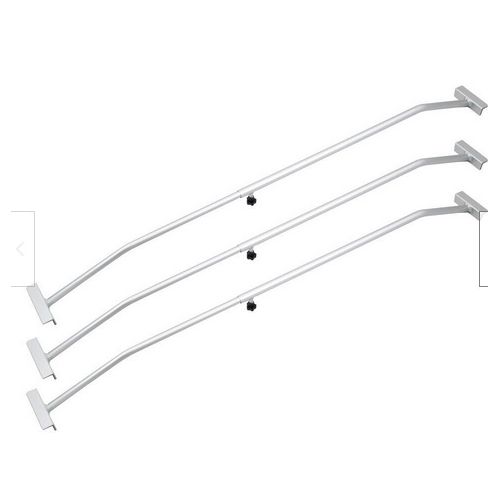 BITUXX 3x aluminiowy wspornik plandekowy do przyczepy samochodowej z płaską plandeką 140-210CM