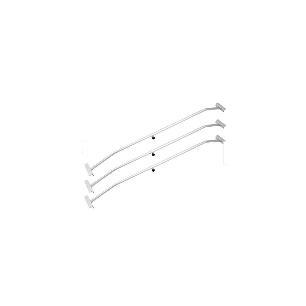 BITUXX 3x aluminiowy wspornik plandekowy do przyczepy samochodowej z płaską plandeką 140-210CM