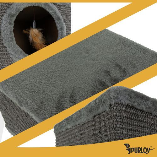 Legowisko dla kota - domek na nóżkach Purlov