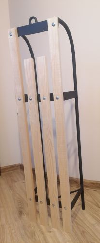 Sanki metalowa konstrukcja sanki na kulig