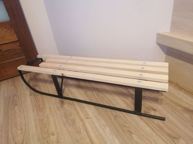 Sanki metalowa konstrukcja sanki na kulig