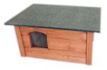 Ocieplana budka dla kota, buda domek dla kota