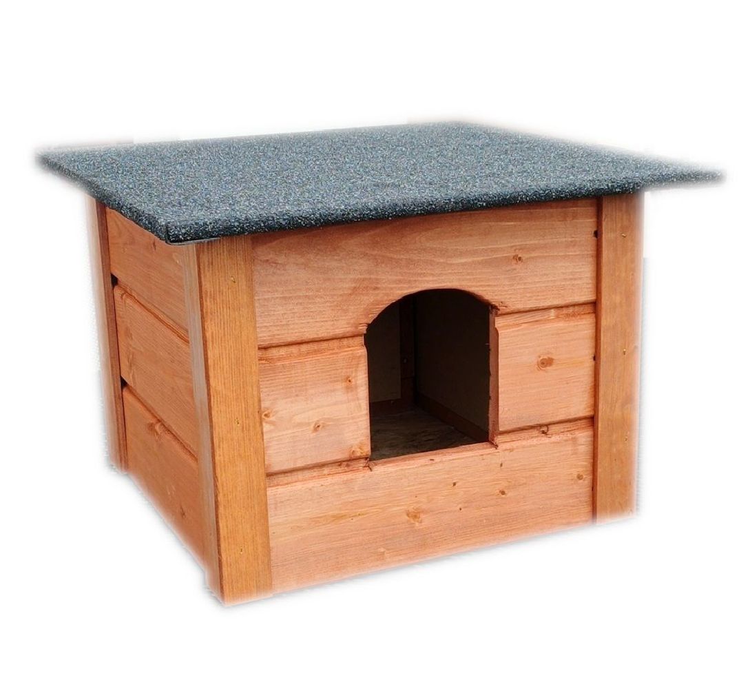 Ocieplana buda domek dla kota, buda dla kota