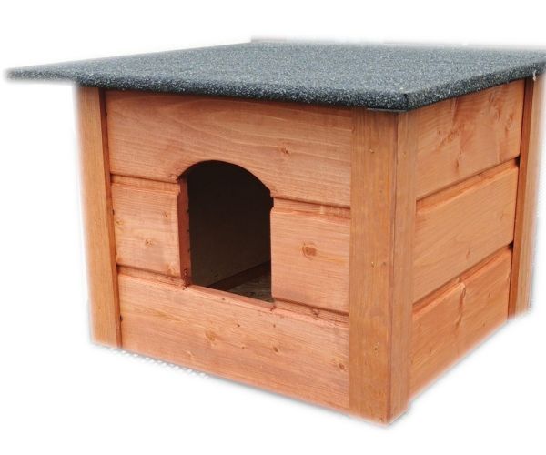 Ocieplana buda domek dla kota, buda dla kota