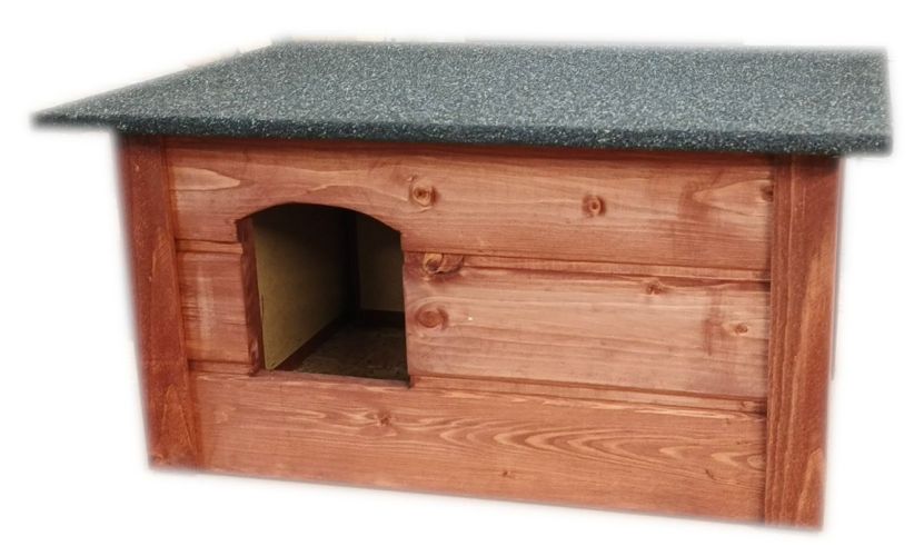 Ocieplana buda domek dla kota, buda dla kota