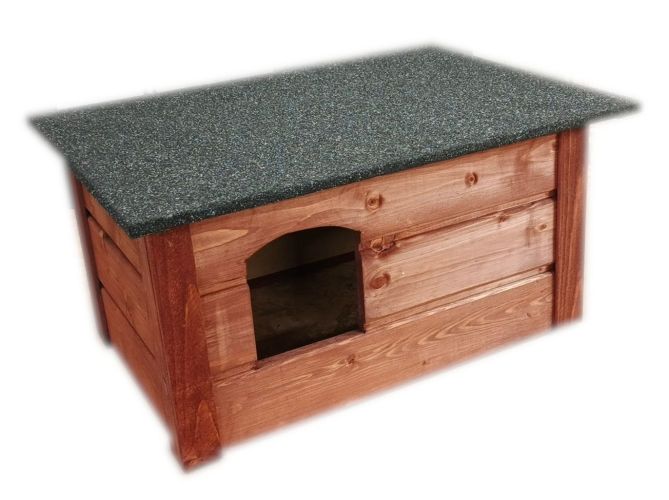 Ocieplana buda domek dla kota, buda dla kota
