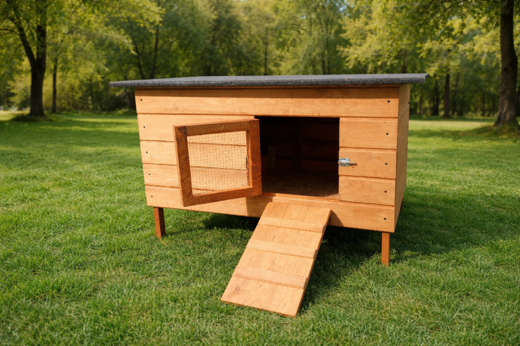 Kurnik, klatka dla kur drewniana - NA – DA