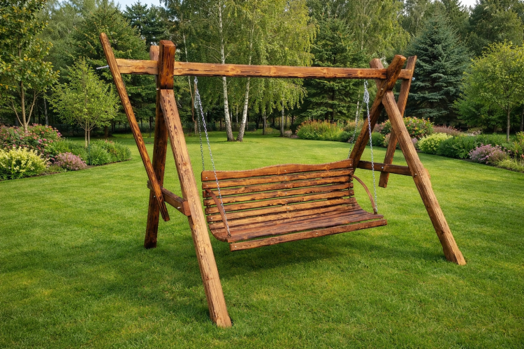 Huśtawka bujawka ogrodowa