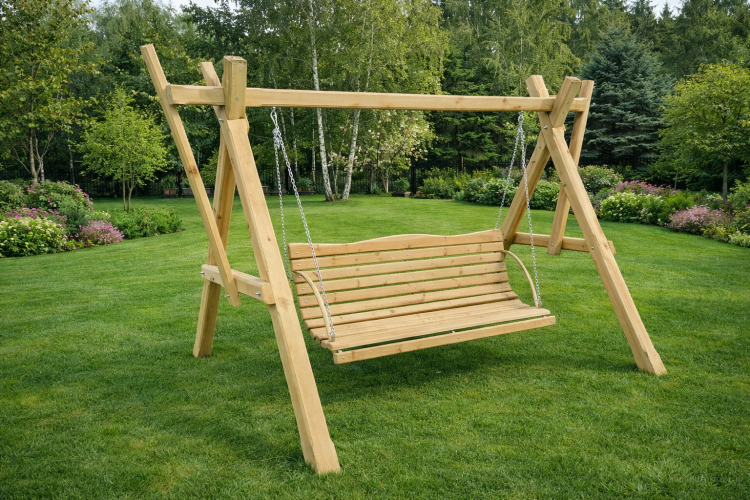 Huśtawka bujawka ogrodowa